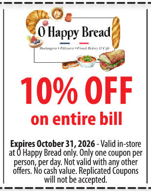 10% OFF on entire bill