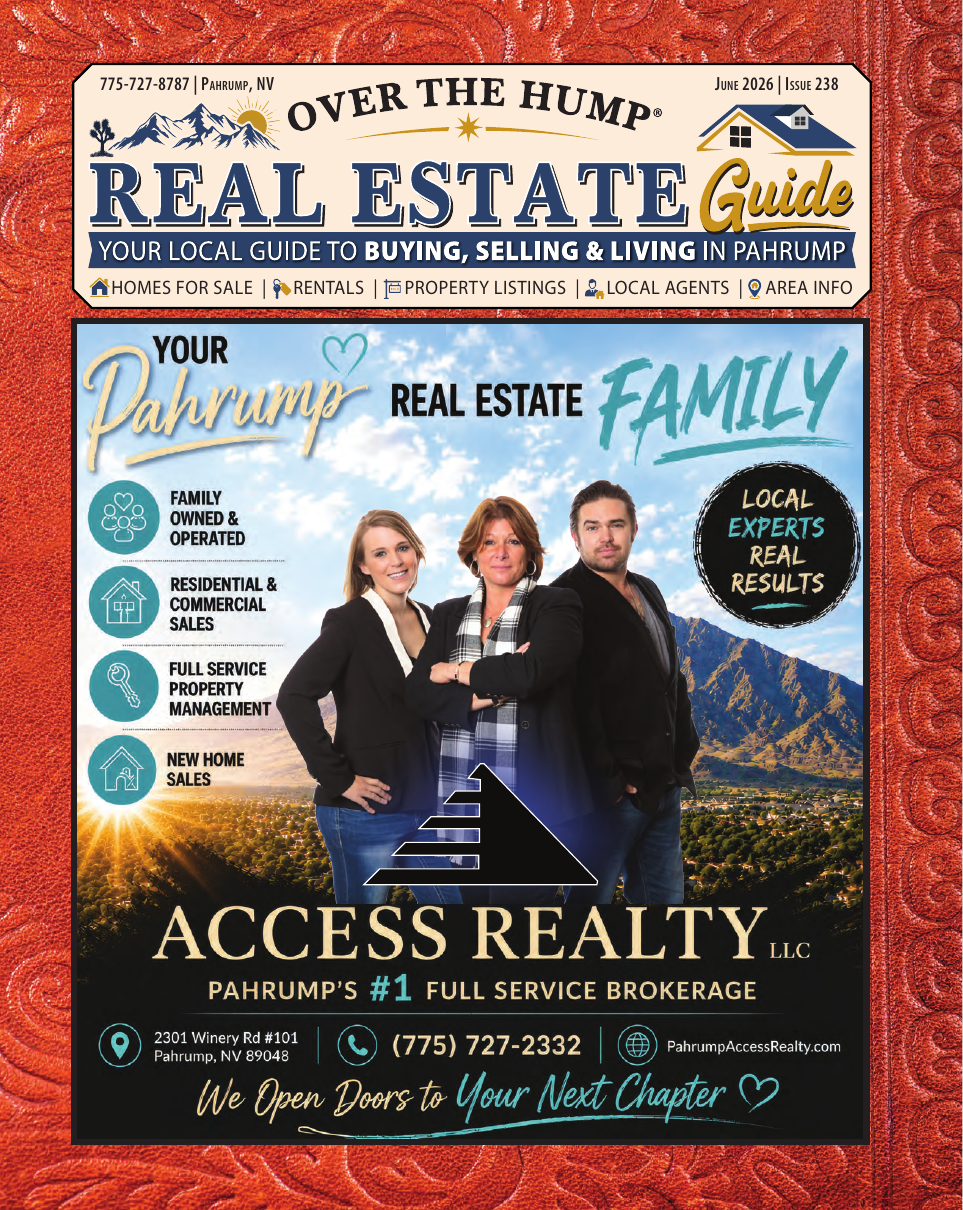 Over the Hump Real Estate Guide June 2026 cover — the flip side of the Saver